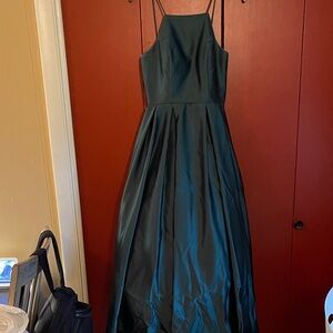 Elegant Teal Maxi Dress